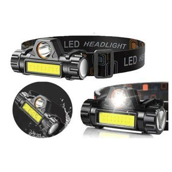 Мощный светодиодный налобный фонарь Bailong RJ-8101 XPE+COB RJ-8101 фото