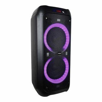 Музична Bluetooth колонка з радіомікрофоном та світломузикою Temeisheng TMS 208-07 208-07/208 фото