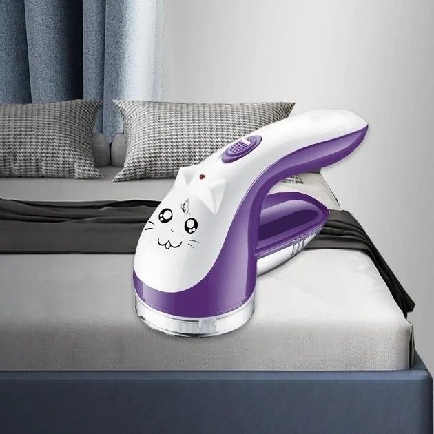 Аккумуляторная машинка для удаления катышек с милым дизайном LINT REMOVER LY-386 5 Вт 2702/AND фото