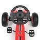 Детский карт с надувными колесами Bambi kart M 4574-3 Красный Педальная машинка веломобиль M 4574-3 фото 4