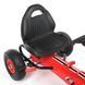 Детский карт с надувными колесами Bambi kart M 4574-3 Красный Педальная машинка веломобиль M 4574-3 фото 5