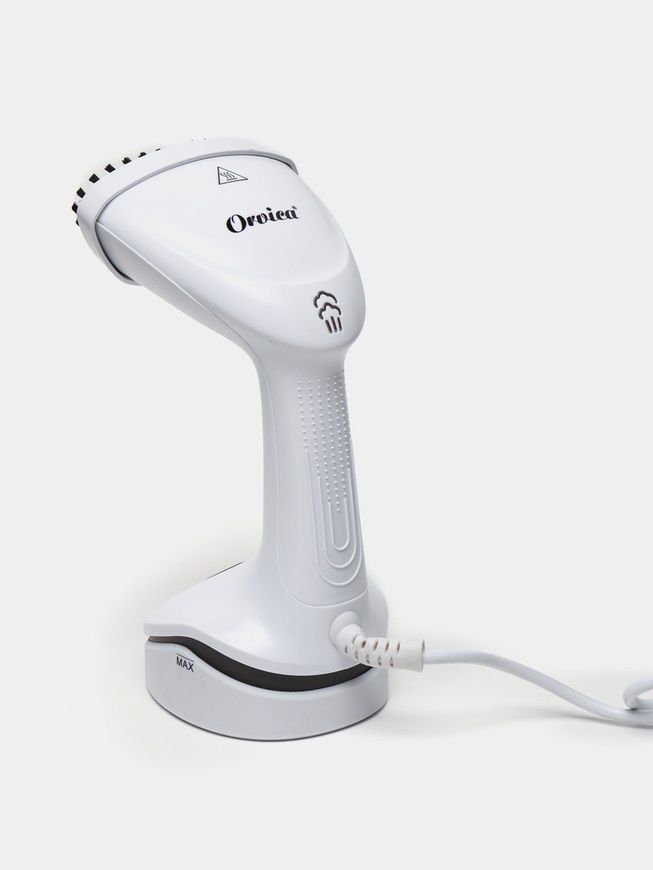 Компактный ручной отпариватель для одежды Orvica ORM-6017 1500W Белый Отпариватель для всех видов ткани 8652/GR фото