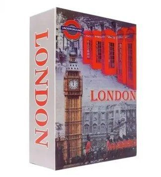 Сейф-книга маленькая на замке с ключом London London фото