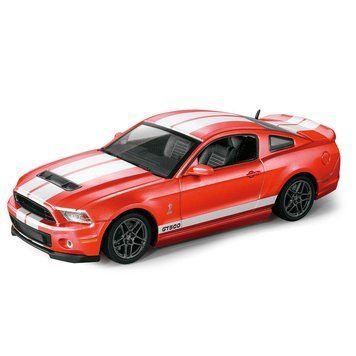 Радиоуправляемая машинка Ford Shelby GT500 34 см с скоростью 15 км/ч и подсветкой 2170 Красный 2170-к фото