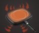 Сковорода-гриль двойная с антипригарным покрытием Double grill PAN Сковорода для кухни 32 см 7119-ч/GR фото 4