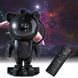 Проектор звездного неба на подставке с пультом и Bluetooth Sky Star Astronaut Lamp Черный 6941/DM фото 1