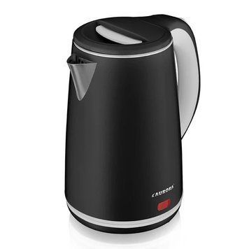 Электрический чайник AURORA AU-3410 1750W 2л Кухонный электрический чайник Черный НФ-00008436/MX фото