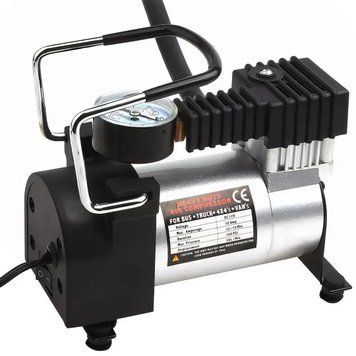 Автомобильный компрессор с питанием от прикуривателя Air pump XL-823 Универсальный воздушный компрессор 12V 2199/AND фото