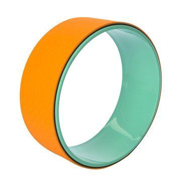 Колесо для занять йоги EasyFit TPE 33 см MS 1842 Спортивний обруч для фітнес-тренувань MS 1842-2 фото