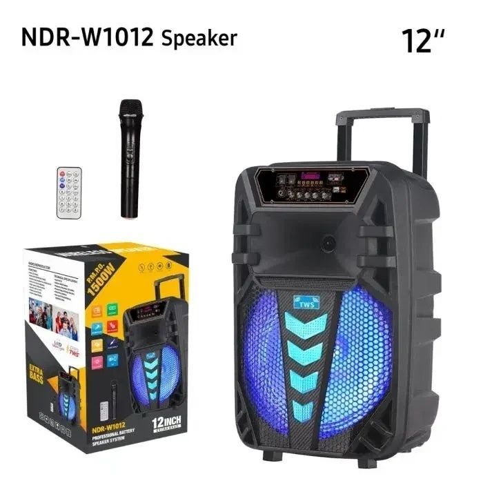 Акустична система з підключенням до будь-якого пристрою через Bluetooth NDR-W1012 12"x1 15677/MG фото