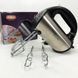 Ручной миксер для кухни на 5 скоростей MAGIO MG-235 300 Вт Кухонный электрический миксер 12494/MX фото 5