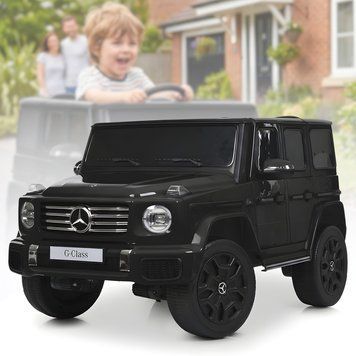 Дитячий електромобіль Mercedes-Benz до 6 км/год із 4 моторами 45W та пультом ДК JJ2288EBLR-2(24V) Чорний JJ2288EBLR-2(24V) фото