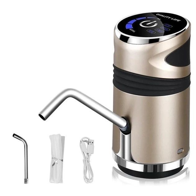 Электрическая аккумуляторная помпа для воды WATER DISPENSER XL-129 Портативный насос для бутилированной воды 2234/AND фото