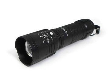 Ручний акумуляторний ліхтарик USB Bailong 1х18650 BL-8900-P50 7932/EW фото