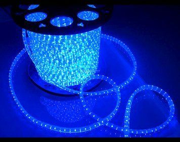 Гірлянда Дюралайт вулична 240 LED морозостійка 10м Синій 0064-4С/МК фото