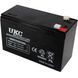 Гелевий акумулятор із герметичним корпусом BATTERY 12V 7.2A UKC Чорний Гелевий акумулятор резервного живлення 1884/SP фото 1