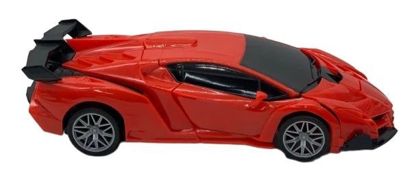 Радіокерований робот-трансформер Lamborghini Robot Car Машинка трансформер на пульті управління Червоний 3372/GR фото