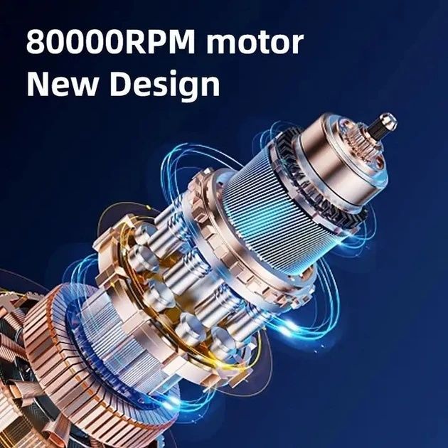 Акумуляторний бездротовий вентилятор без лопатей model 1 Ручний USB-зарядний міні-вентилятор BMV150/DT фото