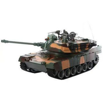 Дитячий радіокерований танк M1A2 2865-1 рухома вежа стріляє кульками довжина 38 см 2865-1 фото
