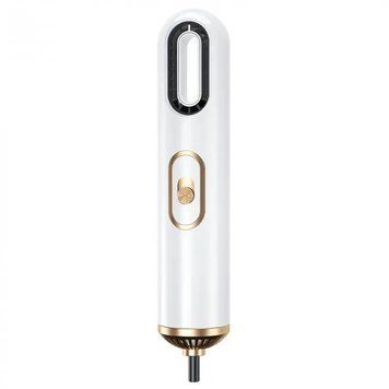 Компактный фен для сушки и укладки волос HAIR DRYER 521-2341 800W Фен-стайлер с 3 разными насадками Белый AND/ 2573-б фото