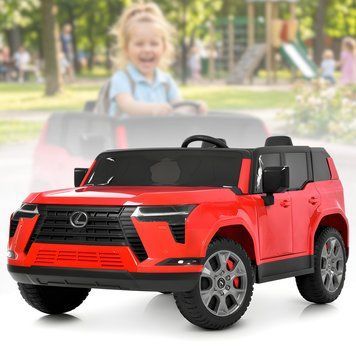 Дитячий електромобіль Lexus до 8 км/год із 4 моторами 45W та пультом ДК M 6409EBLR-3 Червоний M 6409EBLR-3 фото