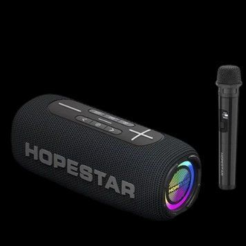 Портативна бездротова колонка&nbsp;Hopestar P32 MAX з мікрофоном Акустична система RGB Bluetooth 02386/MB фото