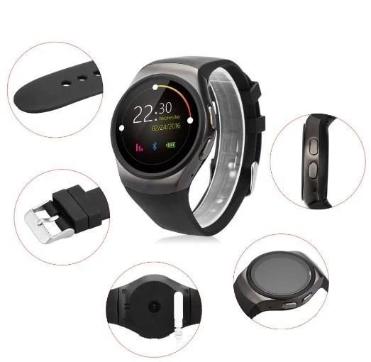 Розумний годинник Bluetooth з пиловологозахищеним корпусом Smart Watch Kingwear KW18 Годинник з крокоміром та пульсометром 13668/MX фото
