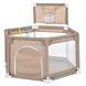 Детский манеж 138&times;121&times;104 см с баскетбольным кольцом Bambi MR 1340-BG Бежевый MR 1340-BG фото 3
