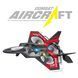 Игрушечный Самолет-истребитель с пультом управления AIRCRAFT S98 Пенопластовый самолет 9171/GR фото 7