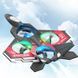 Игрушечный Самолет-истребитель с пультом управления AIRCRAFT S98 Пенопластовый самолет 9171/GR фото 3