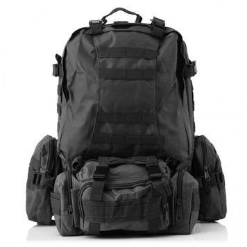 Рюкзак тактический с подсумками на 55 литров Tactical Backpack B08 Рюкзак для туризма Черный 8142/SP фото