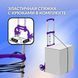 Портативная складная тележка на колесиках до 80 кг Folding Hand Truck Фиолетовая Алюминиевая С мягким ходом 7815/GR фото 6