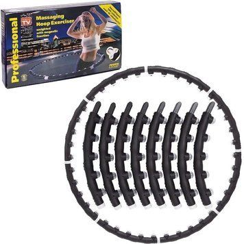 Масажний обруч Massaging Hoop Exerciser 28613-46 Хула хуп розбірний для схуднення 110674/KL фото
