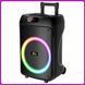 Портативная Bluetooth колонка 12" с&nbsp;колесами и&nbsp;беспроводными микрофонами ZQS12148 50W 6090/EW фото 4