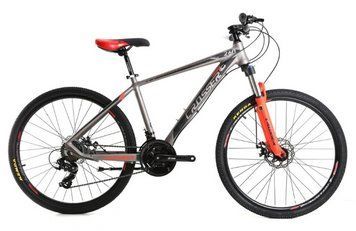 Горный велосипед 26 дюймов Crosser Solo рама 17 Красный Solo 26 17 К фото