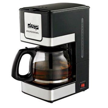 Капельная кофеварка с стеклянным кофейником на 800 Вт DSP Kafe Filter KA-3024 01618/MB фото