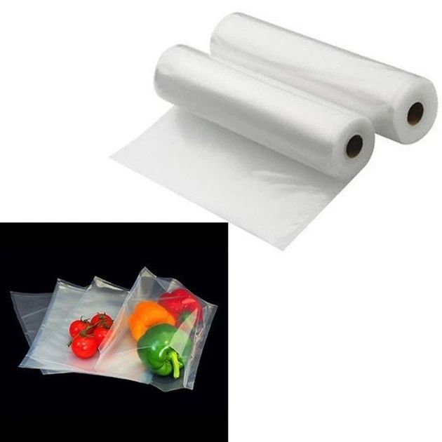 Харчові вакуумні пакети для вакууматора VACCUM BAG 20x500 см Пакети для вакуумування продуктів 8228/SP фото