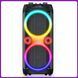 Портативна Bluetooth колонка 2х10" з RGB підсвічуванням, мікрофонами та пультом ДУ SPS ZQS10213 10380/SP фото 3