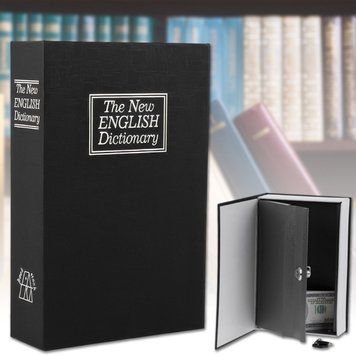 Сейф-книга "ENGLISH Dictionary" на замке с ключом Чёрная 180&times;115&times;55 мм 97457-4/KL фото