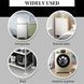 Антивибрационные подставки для стиральной машины 4 шт Refrigerator floor mat AND815 Прозрачные 3179/AND фото 9