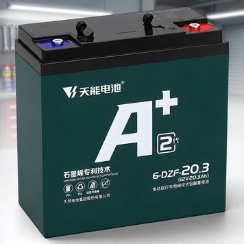 Герметичний тяговий акумулятор 6-DZF-20.3 для електроскутера 12V/20.3Ah 0393/МК фото