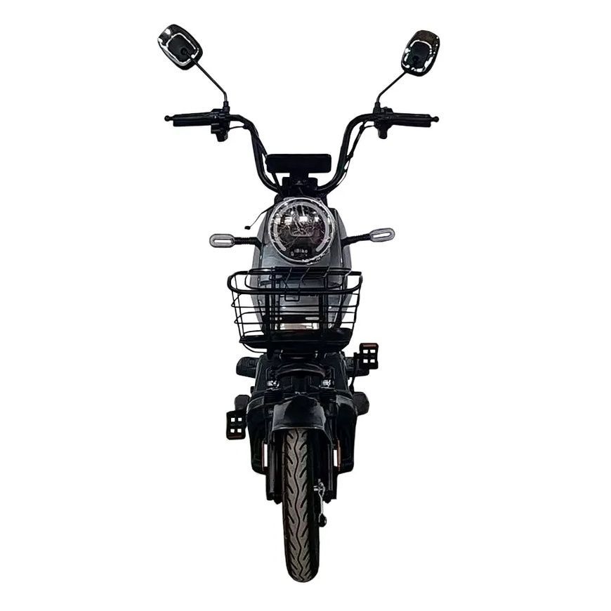 Електровелосипед двомісний Crosser CR2 600W Сірий Комфортний електровелосипед з потужним двигуном СR-2 600w-1С фото