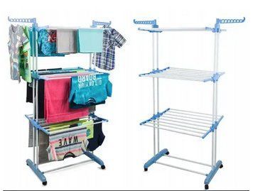 Складная сушилка для белья 3 яруса Garment Rack 7577-2/EW фото