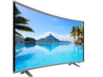 Изогнутый LCD LED телевизор Comer на 50" с Smart TV на Android 7.1 13272/MG фото