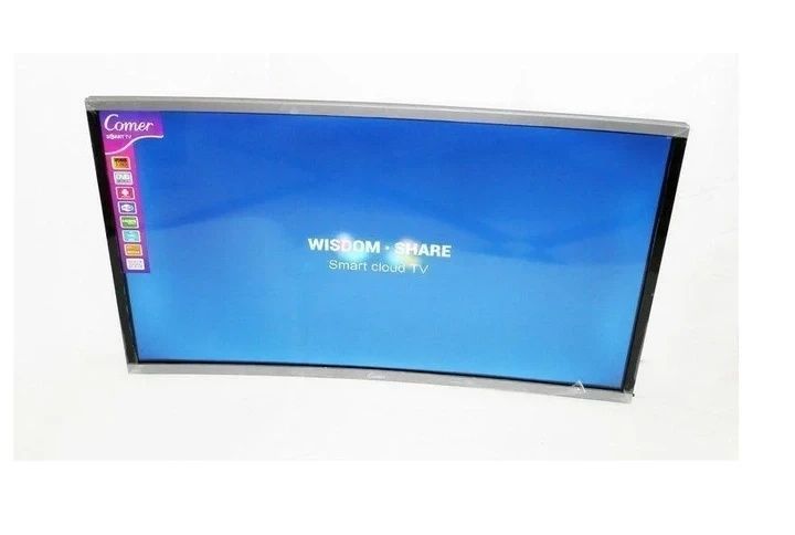 Изогнутый LCD LED телевизор Comer на 50" с Smart TV на Android 7.1 13272/MG фото
