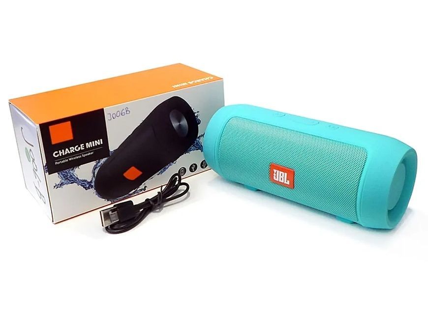 Портативная музыкальная колонка Bluetooth Charge Mini J006 9850/EW фото