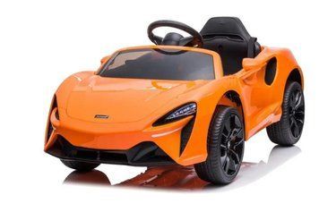 Детский электромобиль с светом и ремнями безопасности Mclaren Bambi M 5030EBLRS-7 Оранжевый M 5030EBLRS-7 фото
