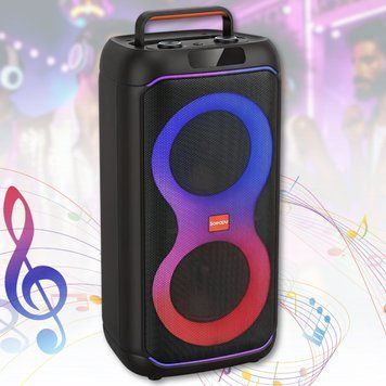 Портативна Bluetooth колонка з двома динаміками 8.5" та RGB підсвічуванням PartyBox 320 40W VEN-X320/VEN фото