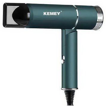 Мощный складной универсальный фен для укладки и сушки волос KEMEI KM-9825&nbsp;Фен для волос на 3500 Вт 02075/MB фото
