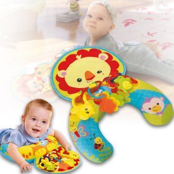 Ігровий килимок для немовляти Limo Toy HB 0050 AB Шурхітний килимок для малюків з брязкальцями HB 0050 AB фото